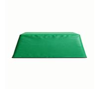 Trapezoid Jump Box for Kids, 3/4-in-1 Stackable Design with Shock-Absorbing EPE Foam & Wipe-Clean Leather Surface for Home Outdoor Play Garden Activities(Size:L:83cm*W:53cm,Color:H:22cm)