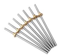 Trapezoidal thread screw nut,3D Printers Parts T8 Lead Screw, 100mm 150mm 300mm 550mm 600mm Long Lead 1/2/4/8/10mm Trapezoidal Screws With Copper Nuts, 1pcs(Lead 2mm,100mm)