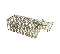 TrapMan RAT cage HUMANE strong LIVE CATCH easy setting Rodent trap UK, Metal, small