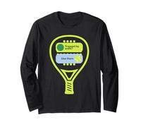 Trapped by Walls Use Them Padel Funny Paddle Tennis Player Long Sleeve T-Shirt