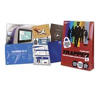 Trapped Escape Room Game, Flight 927 - Escape Room in a Box. Family games.
