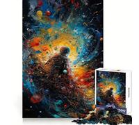 Trapped In The Infinite 1000 Piece Jigsaw Puzzles for Adults Jigsaw Mind Training Gentle Pastime Laser Cut Meaningful Gift (38x52cm)