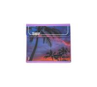 Trapper Keeper Binder, Retro Design, 1 Inch Binder Includes 2 Folders and Extra Pocket, Metal Rings and Spring Clip, Secure Storage, Palm Trees, Mead School Supplies (260038FDE1-ECM)