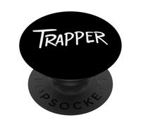 TRAPPER Trap Culture Rap Music Rapper Costume For Trapping PopSockets Adhesive PopGrip