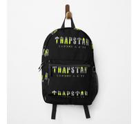 Trapstar London Brand Backpack 15-inch School & Travel Bag - Durable Polyester, Spacious Compartments, Padded Straps