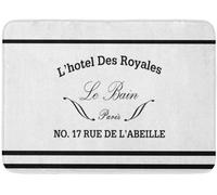 Traqunn 24X16 In Bath Mat French Le Bain Bathroom Accessories Bathroom Decor Rug