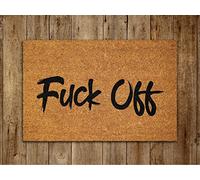Traqunn Fuck Off Door Mat,Welcome Door Mat,Funny Doormat,Fuck Off Door Mat,Outdoor Mats Gift Doormat Housewarming Gift 30X18 In