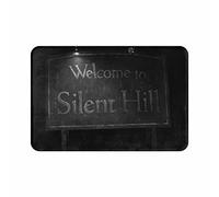 Traqunn Welcome to Silent Hill Polyester Doormat Rug Carpet Mat Footpad Anti Slip Front Doormat 24X16 In