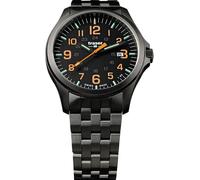 Traser H3 P67 Officer Pro GunMetal Black/Orange Watch TR-333
