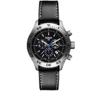 Traser H3 Watch Classic Aurora Chrono Leather - Black TR-260
