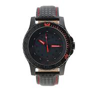 Traser Men Analog Quartz Watch with Leather Strap 105502