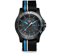 Traser Men Watch Analog Quartz H3 Blue Infinity P66 Textile Band SW/Blue 105545
