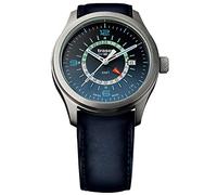 Traser Men's Analogue Quartz Watch with Leather Strap 107035, Blue, Strap.