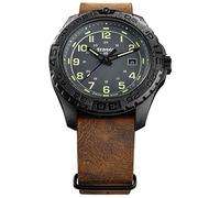 Traser Men's Analogue Quartz Watch with Leather Strap 109036, Brown, Strap.