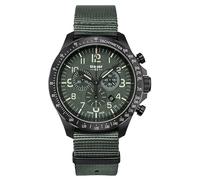 Traser Men's Analogue Quartz Watch with Textile Strap 109463, Green