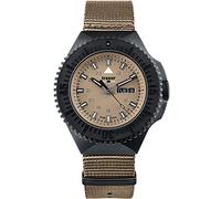 Traser Men's Analogue Quartz Watch with Textile Strap 109860, Beige, Bracelet