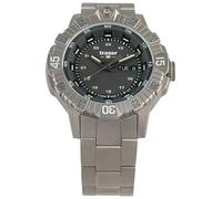 Traser Men's Analogue Swiss Quartz Movement Watch with Titanium Strap 110666, Gray, Bracelet