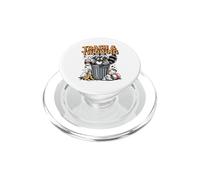 Trash And Thriving Raccoon Chaos Humor PopSockets PopGrip for MagSafe