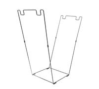 Trash Bag Holder, Leaf Bag Holder Stand With Leaf Bag Stand Carbon Steel Portable 30-45 Gallons Garden Garbage Bag Holder Frame Trash Bag Holder Stand for Leaves Camping Yard