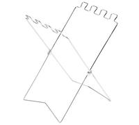 Trash Bag Holder, Portable Metal Support Stand, Folding Garbage Bag Holder for Plastic Bags, Collapsible Garbage Bag Holder for Camping, Kitchen, Garden, Laundry, Yard, Indoor and Outdoor