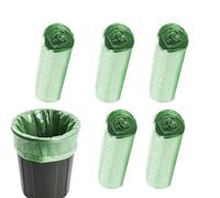 Trash Bin Bags - Drawstring Pull String Trash Bags | Small 45x50cm Bag For Kitchen Cleaning | Waste Disposal Bag For Bathroom Office Yard Garage Study Room