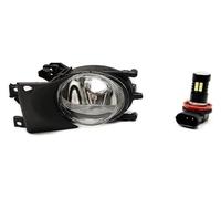 TRASH BIN Car Front Bumper Fog Lamp For B&MW For E39 1999 2000 2001 2002 2003 2004 Car Front Fog Light Replacement LED Lamp With Bulb Assembly Kit(Led Only R Side)