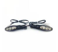 TRASH BIN Motorcycle Indicators Signals For Tiger 800 900 1050 1200 XC XR LED Turn Signal Light Motorcycle Flasher(1 pair Clear)