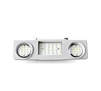 TRASH BIN Roof Reading Light 12V Car Dome Reading Light LED Interior Lamp For VW For Passat B6 B5 B7 CC For Golf 4 5 6 For Seat For Leon For Skoda For Octavia(Fornt Dome light)