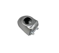 TRASH BIN Side Door Handle Chrome Silver Gray Exteiror Door Outer Handle Cap for Fiat 500X 2014-2022(Silver Gray)
