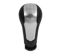 TRASH BIN Stick Gaiter Boot Cover Gear Shift Knob Gaiter Boot Cover Handbrake For Chevrolet For Chevy For Spark 2011-2016(Silver gearknob)