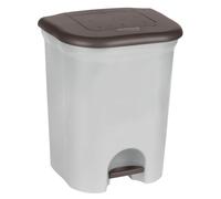 Trash Can 2 x 11L Waste Bin Removable Insert Pedal Garbage Lid Recycling Sorting