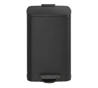 Trash Can, 8-Gallon Trash Bin, Stainless Steel Kitchen Garbage Can, Ink Black / 5.2-Gallon (20 L)