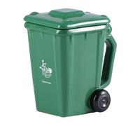 Trash Can Bin Cup Ceramic Mug,Rubbish Bin Mug,Recycle Bin Mug,Dustbin Mug,Five colours 400ML Shovel-shaped spoon gift (green)