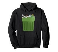 Trash Can Costume Cartoon Pullover Hoodie