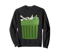 Trash Can Costume Cartoon Sweatshirt