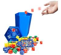 Trash Can Dice Game,Multi-Player Desk Toy | Interactive Portable Dice Game for Dorm Travel Outdoor Team Building Adult Classroom Beach Camping Road Trip Wedding Kids Party