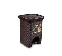 Trash Can Elegance Ratt Liters 6 Moka Brown Stefanplast