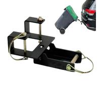 Trash Can Hitch Heavy-Duty Metal Garbage Trailer Trash Can Hitch Hauler Garbage Can Hitch Attachment Outdoor Hitch Mount