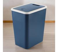 Trash Can, Kitchen Bin, Waste Baskets For Home, Garbage Dustbin With Swing Lid, Swing Bin, 31x26x18cm, For Indoor Home Bathroom Bedroom Living Room