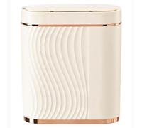 Trash Can Kitchen Induction Trash Can Household Smart Bathroom With Lid Fully Automatic Electric Light Luxury Paper Basket
