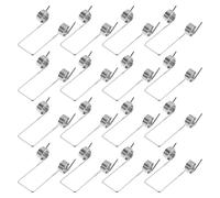 Trash Can Lid 16pcs Torsion Spring Replacement for Flip-lid Bins | Metal Stainless Steel Part, Rust-resistant and Easy Installation, for Hinges, Libraries, Maintenance Work
