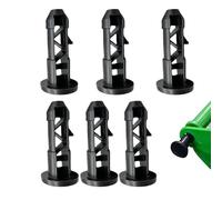 Trash Can Lid Plugs - 6pcs Latch Fittings Plugs For Trash Can, Lid Dustbin Cover Latches | Connecting Traash Bin Liid Pins Scratch Resistant For Schools, Train Station, Subway Stations