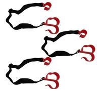 Trash Can Lock 3PCS Adjustable Garbage Can Lock with Double Claw for Animals, Squirrels, Dogs, Raccoons