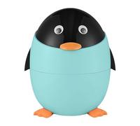 Trash Can, Penguin Waste Bin, Animal Basket Container, Compact Cute Design, Lid Function, Lightweight Build, Perfect for Bedroom, Desk, Car, Kitchen, Bathroom, Home, 12.2x11.02x13.78 inches