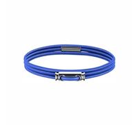 Trash Can Rubber Bands, Rubber Garbage Can Bands Cord Lock 143cm/56.3in Waste Bag Holder Loop Straps for Home Office School Kitchen Tables (Blue)