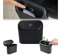 Trash Can Small Car Garbage Can - Mini Auto Dustbin Garbage Organizer, Car Garbage Trash Can Storage for Front Back Seat Accessories(1PCS)