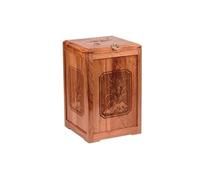 Trash Cans Wastebasket, Small Rustic Garbage Container Bin For Home Or Office, Farmhouse, Living Room