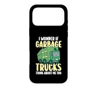 Trash Collector I Wonder If Garbage Trucks Think About Me Case for iPhone 17 Pro Max