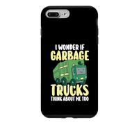 Trash Collector I Wonder If Garbage Trucks Think About Me Case for iPhone 7 Plus/8 Plus