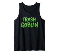 Trash Goblin Funny Small Garbage Can Waste Bin Bags Trashy Tank Top
